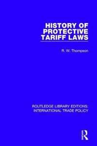 History of Protective Tariff Laws