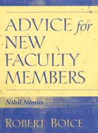 Advice For New Faculty Members