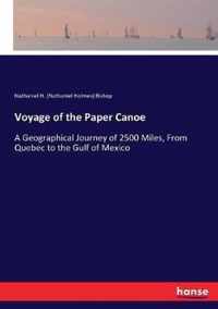 Voyage of the Paper Canoe