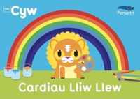 Cardiau Lliw Llew