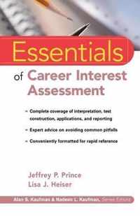 Essentials of Career Interest Assessment