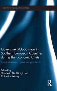 Government-Opposition in Southern European Countries During the Financial Crisis