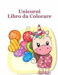 Unicorni Libro da Colorare: Carino Libro per i bambini dai 4-8