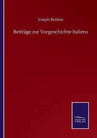 Beitrage zur Vorgeschichte Italiens