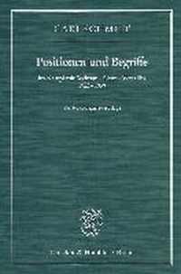 Positionen Und Begriffe, Im Kampf Mit Weimar - Genf - Versailles 1923-1939