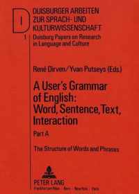 User's Grammar of English