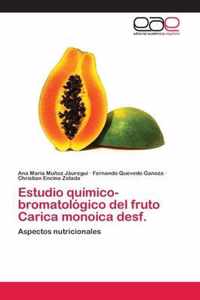 Estudio quimico-bromatologico del fruto Carica monoica desf.