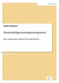 Kundenruckgewinnungsmanagement