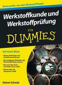 Werkstoffkunde und Werkstoffprufung Fur Dummies