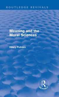 Meaning and the Moral Sciences (Routledge Revivals)