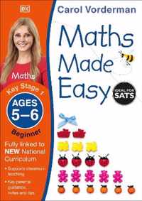 Maths Made Easy: Beginner, Ages 5-6 (Key Stage 1)