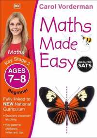 Maths Made Easy: Beginner, Ages 7-8 (Key Stage 2)