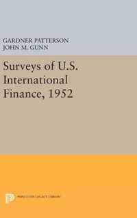 Surveys of U.S. International Finance, 1952