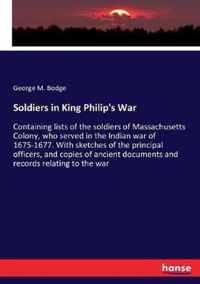 Soldiers in King Philip's War