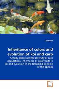 Inheritance of colors and evolution of koi and carp