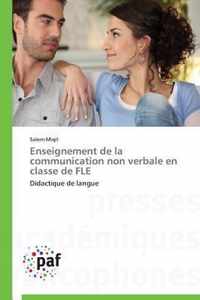 Enseignement de la Communication Non Verbale En Classe de Fle