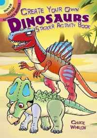 Create Your Own Dinosaurs Sticker Activity Book