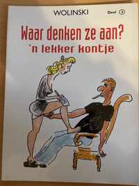 Waar denken ze aan ? 'n lekker kontje  ( Erotische cartoons )