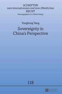 Sovereignty in China's Perspective