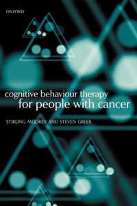 Cognitive Behaviour Therapy for People with Cancer