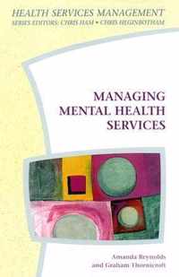 Managing Mental Health Services