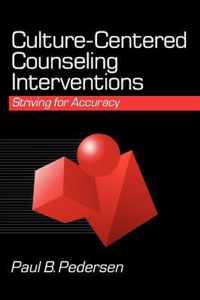 Culture-Centered Counseling Interventions