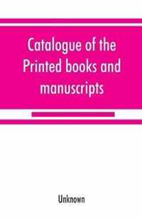 Catalogue of the printed books and manuscripts in the library of the Middle Temple