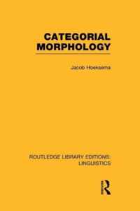 Categorial Morphology