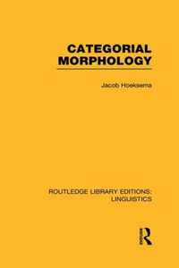 Categorial Morphology