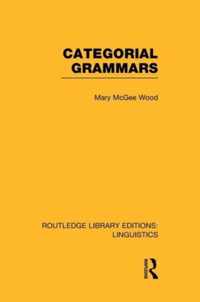 Categorial Grammars