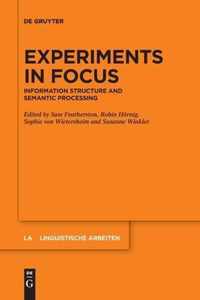 Experiments in Focus