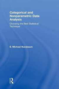 Categorical and Nonparametric Data Analysis