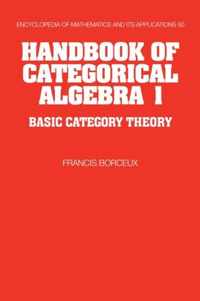 Encyclopedia of Mathematics and its Applications Handbook of Categorical Algebra