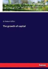 The growth of capital