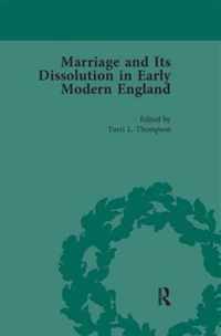 Marriage and Its Dissolution in Early Modern England, Volume 1