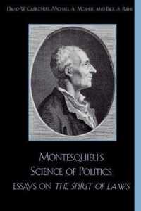 Montesquieu's Science of Politics