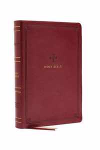 NRSV, Catholic Bible, Thinline Edition, Leathersoft, Red, Comfort Print