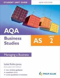 AQA AS Business Studies Student Unit Guide