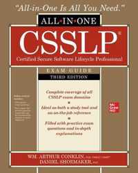 CSSLP Certified Secure Software Lifecycle Professional All-in-One Exam Guide, Third Edition