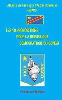 Les 10 propositions pour la Republique Democratique du Congo