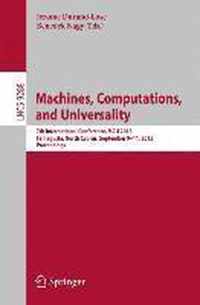 Machines, Computations, and Universality