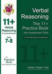 11+ Verbal Reasoning Practice Book with Assessment Tests (Age 7-8) for the CEM Test