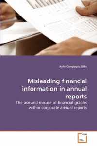 Misleading financial information in annual reports