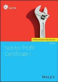 Not-for-Profit Certificate I