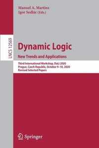 Dynamic Logic. New Trends and Applications