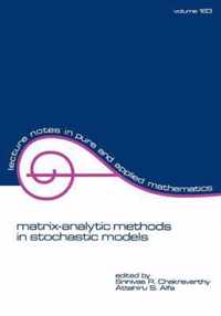 Matrix-Analytic Methods in Stochastic Models