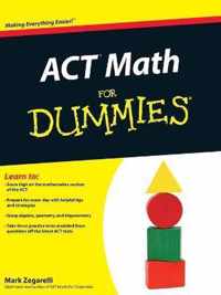 Act Math For Dummies