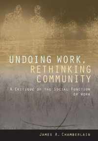 Undoing Work, Rethinking Community