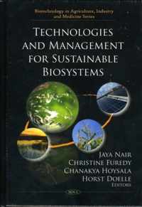 Technologies & Management for Sustainable Biosystems