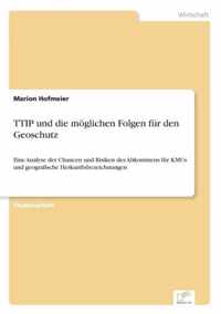 TTIP und die moeglichen Folgen fur den Geoschutz